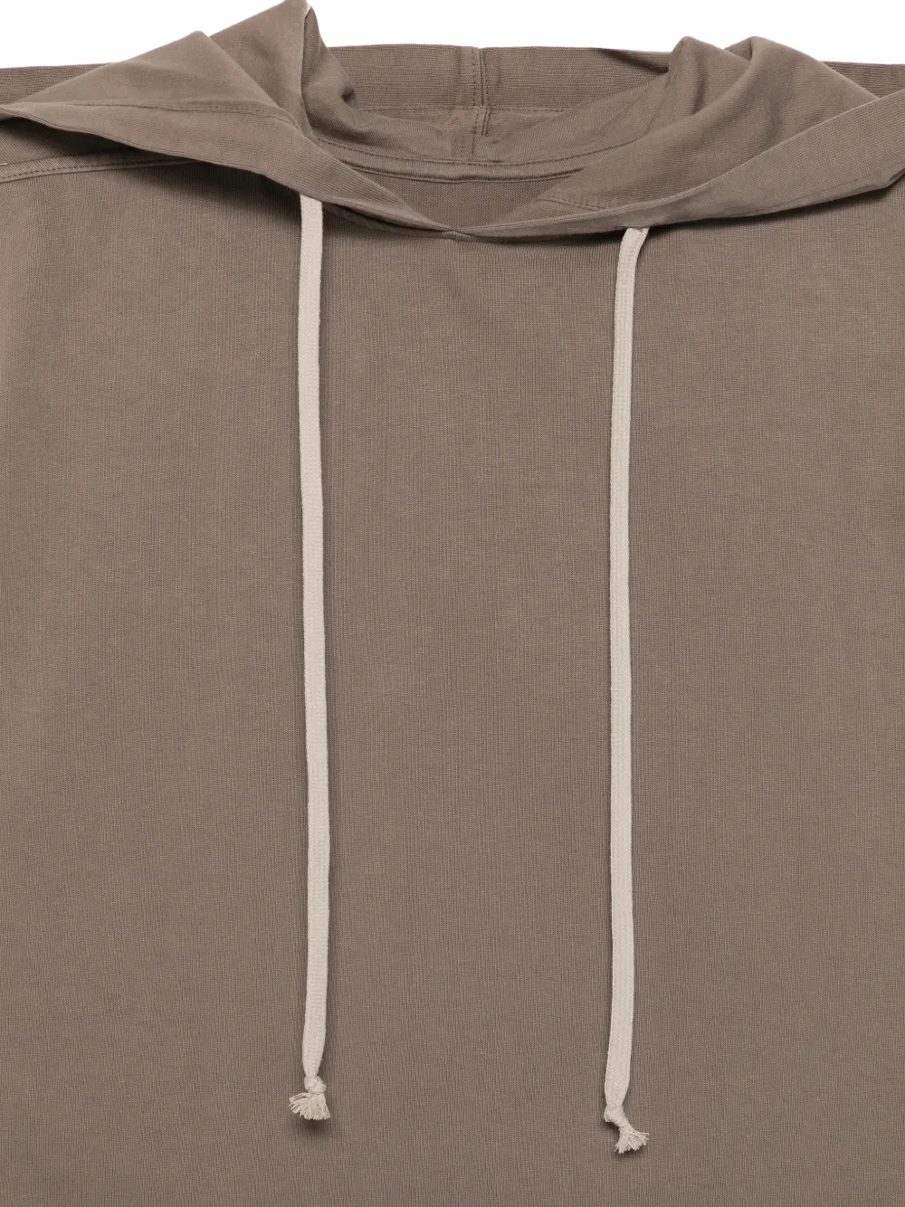 Rick Owens DRKSHDW sleeveless drawstring hoodie Bruin