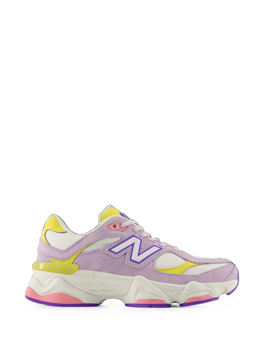 New Balance Kids 9060 "Lilac/Yellow" sneakers - Viola