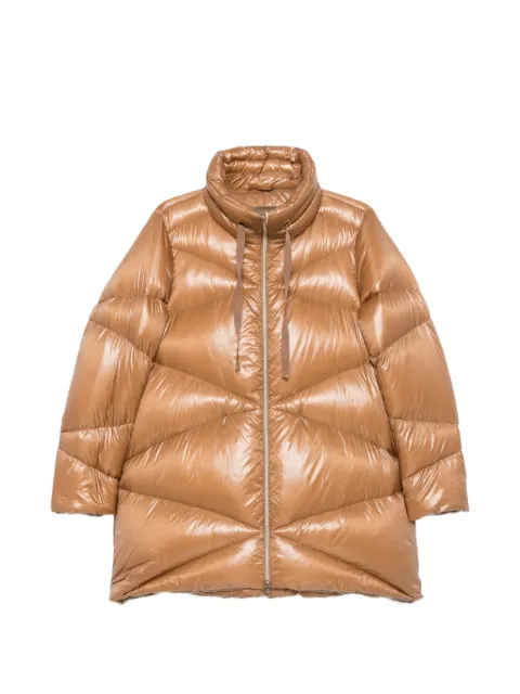 Herno quilted high-neck coat