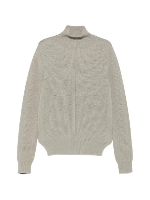 Rick Owens ribbed high-neck sweater