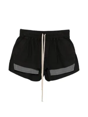 Rick Owens Fog Boxers ショートパンツ | ブラック | FARFETCH JP