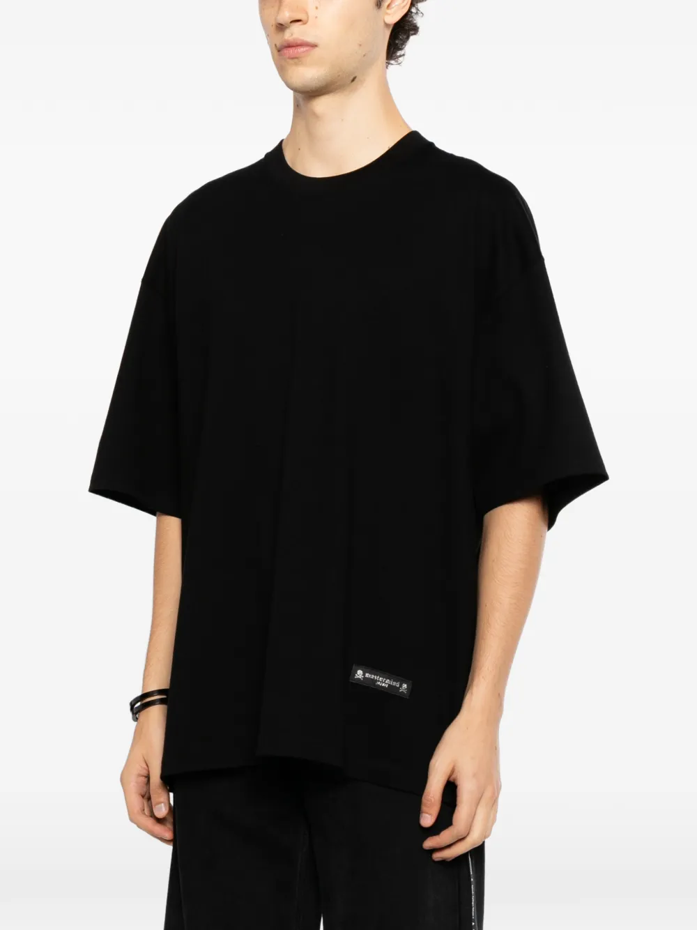 Mastermind Japan T-shirt met doodskopprint Zwart