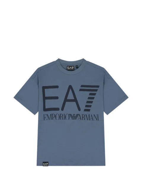 Ea7 Emporio Armani logo-print T-shirt