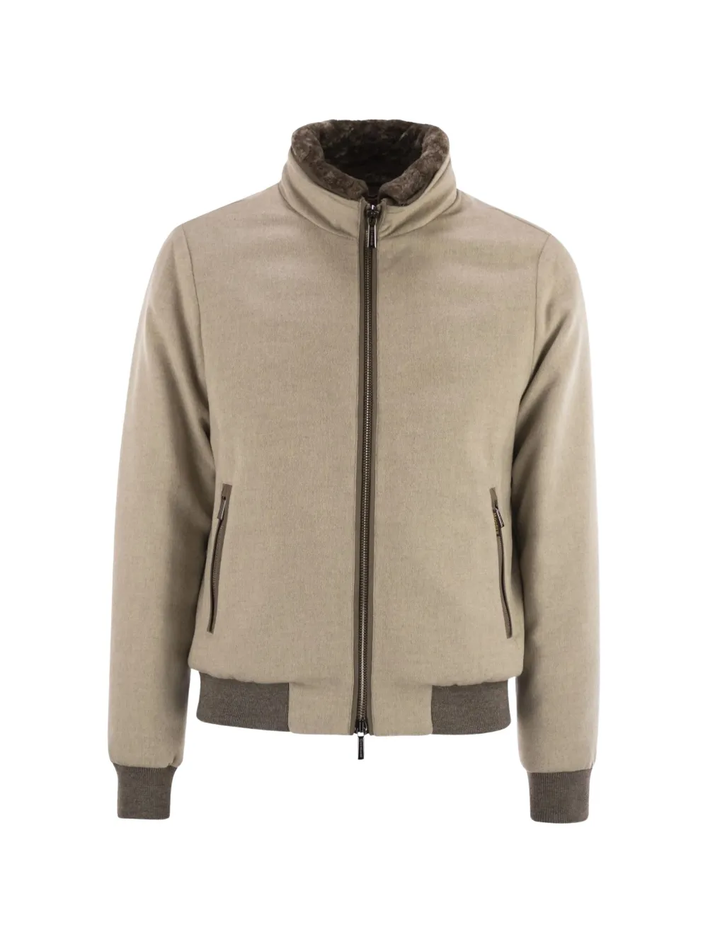 Moorer Bellati LS9 bomber jacket - Nude