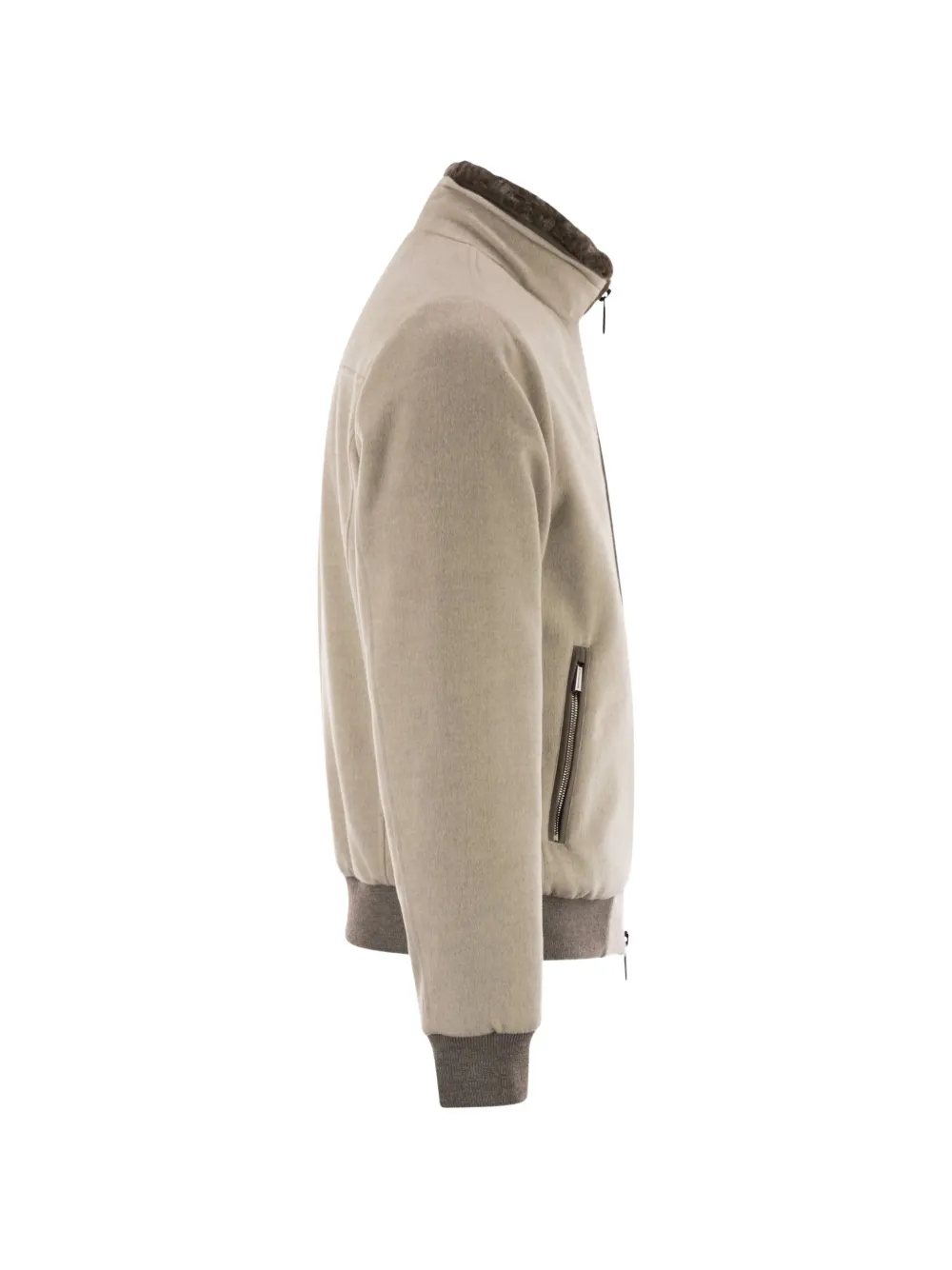 Moorer Bellati LS9 bomber jacket Beige