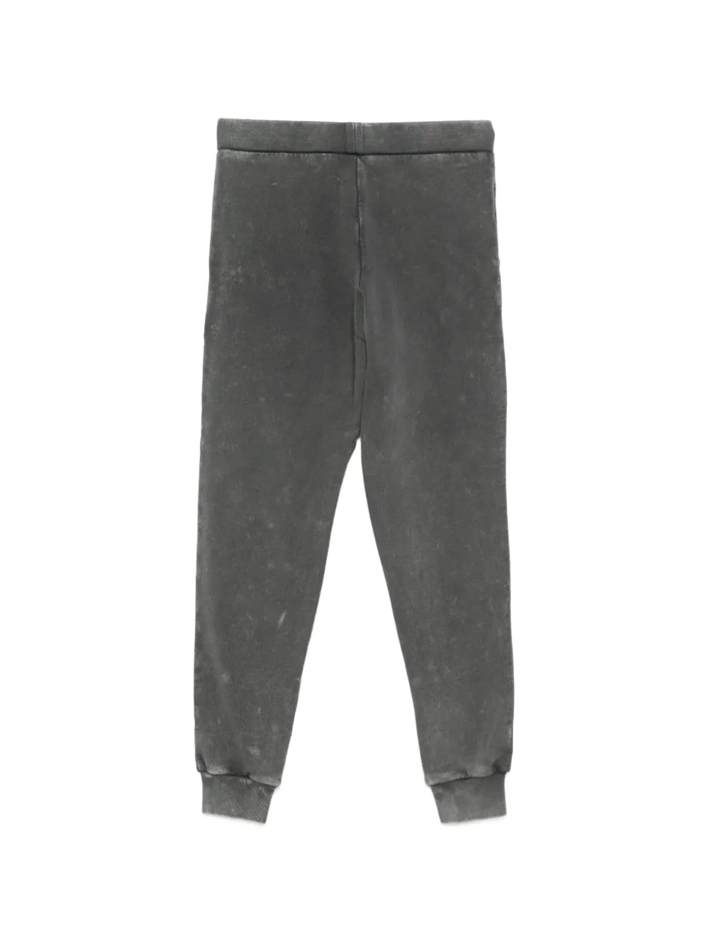 Marni Kids acid-wash logo-print track pants Grijs