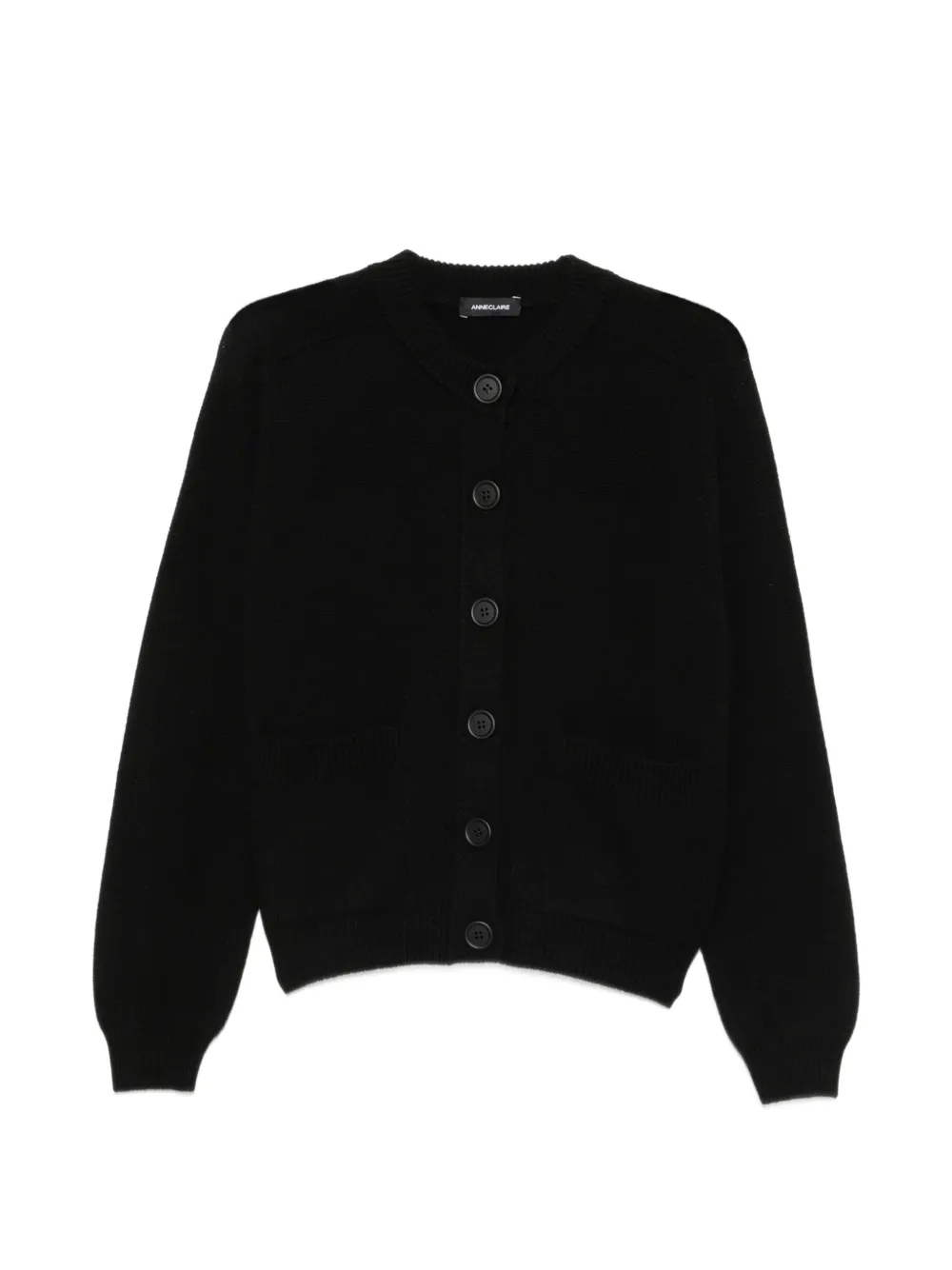 anne claire button-up cardigan