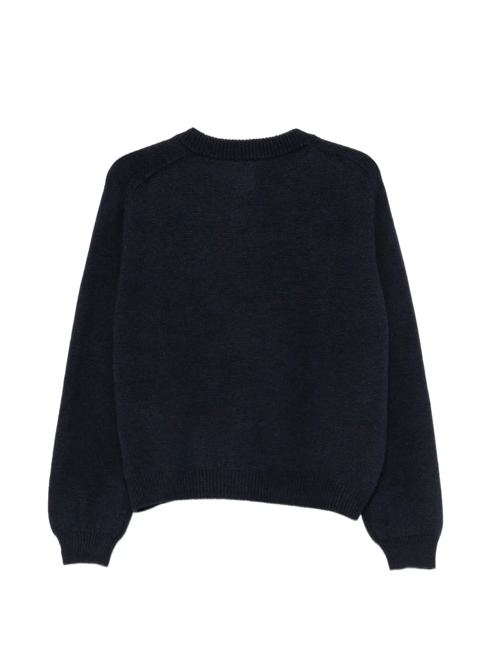 anne claire patch-pocket button-up cardigan Blauw