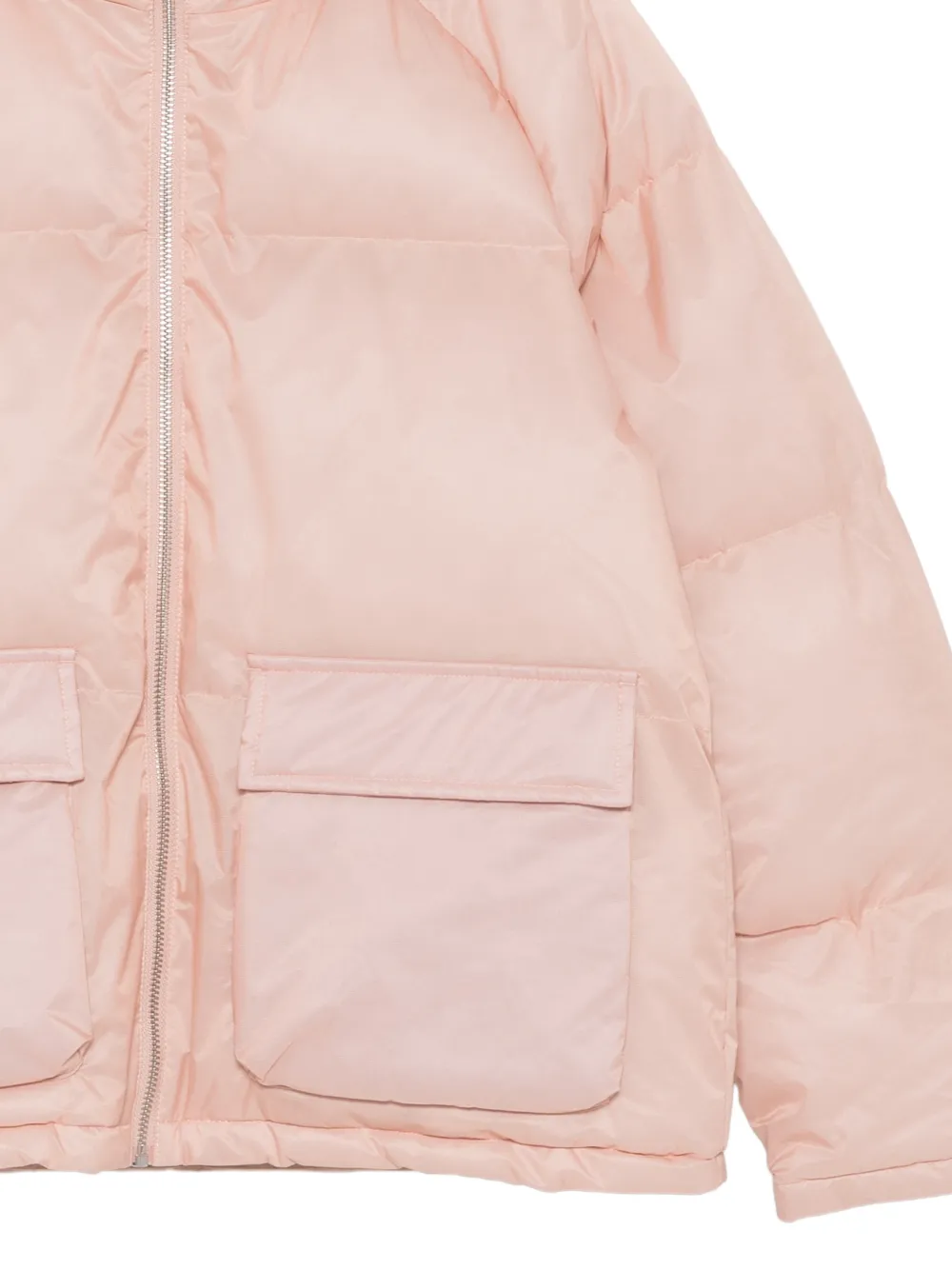 Stella McCartney Kids Gewatteerd donsjack Roze