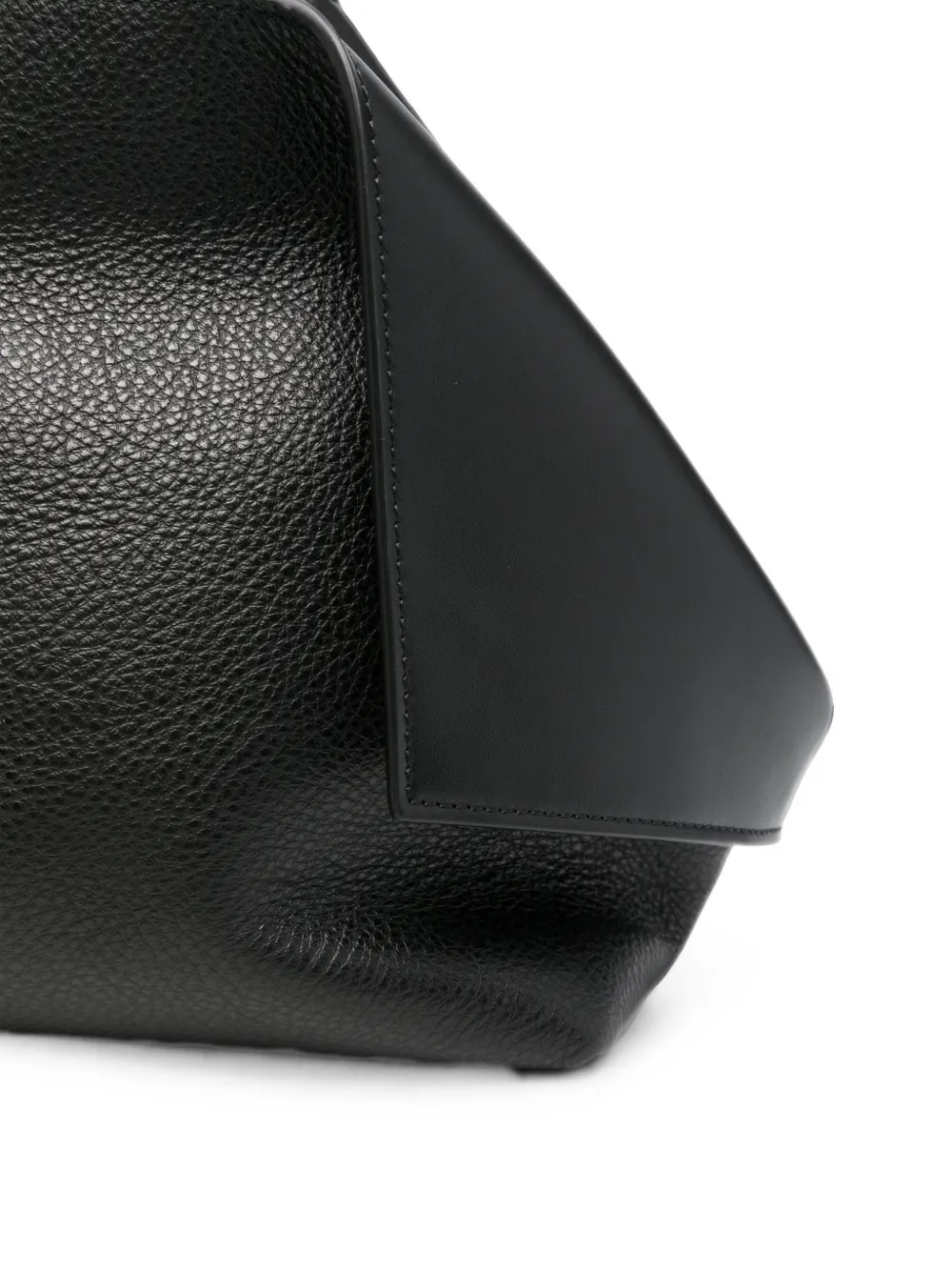 Minobossi Valery Leather Shoulder Bag In Black