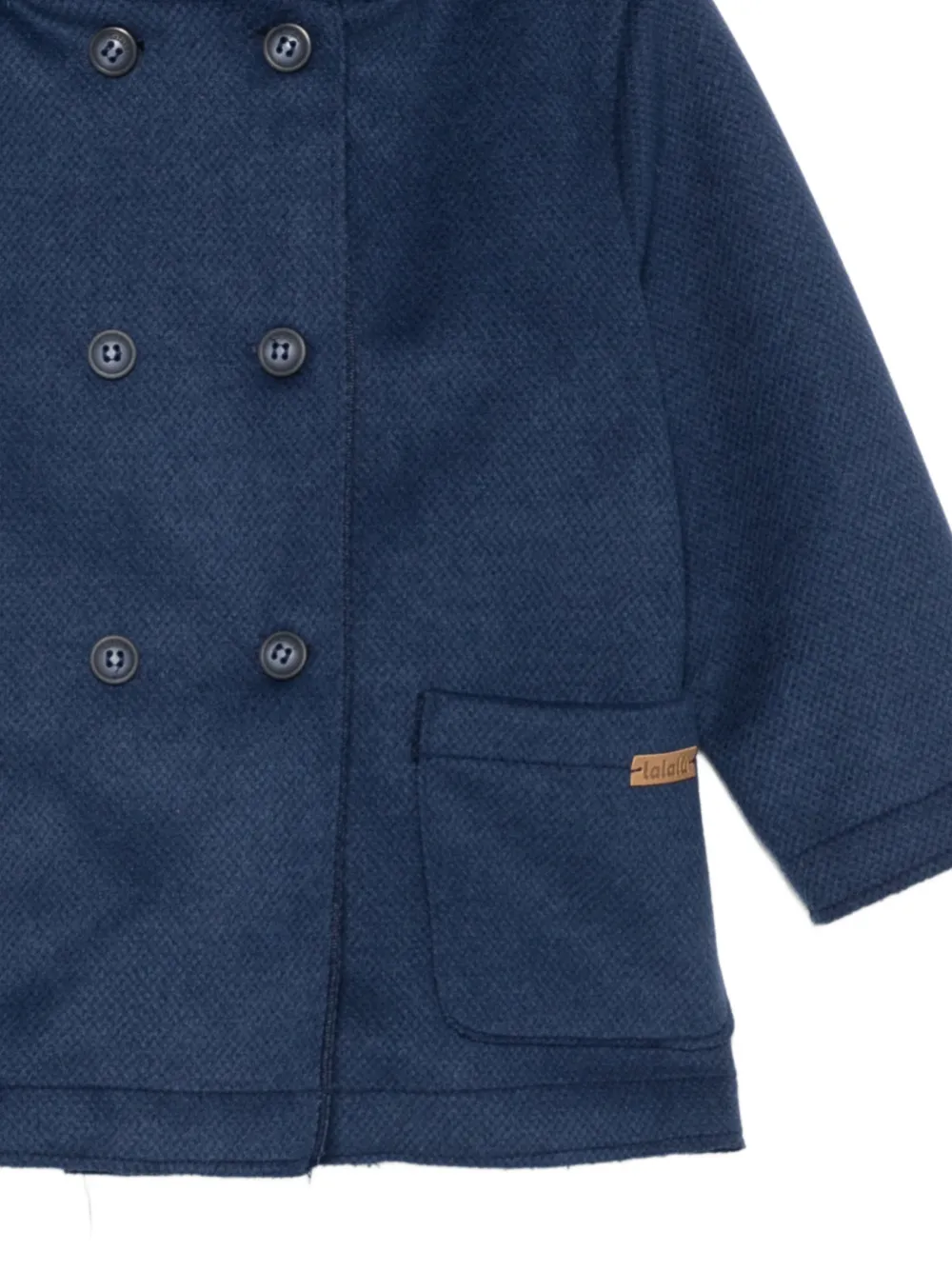 LALALU Jas met dubbele rij knopen Blauw