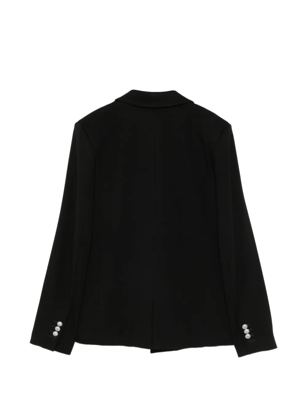 Balmain Kids Blazer met logoplakkaat Zwart