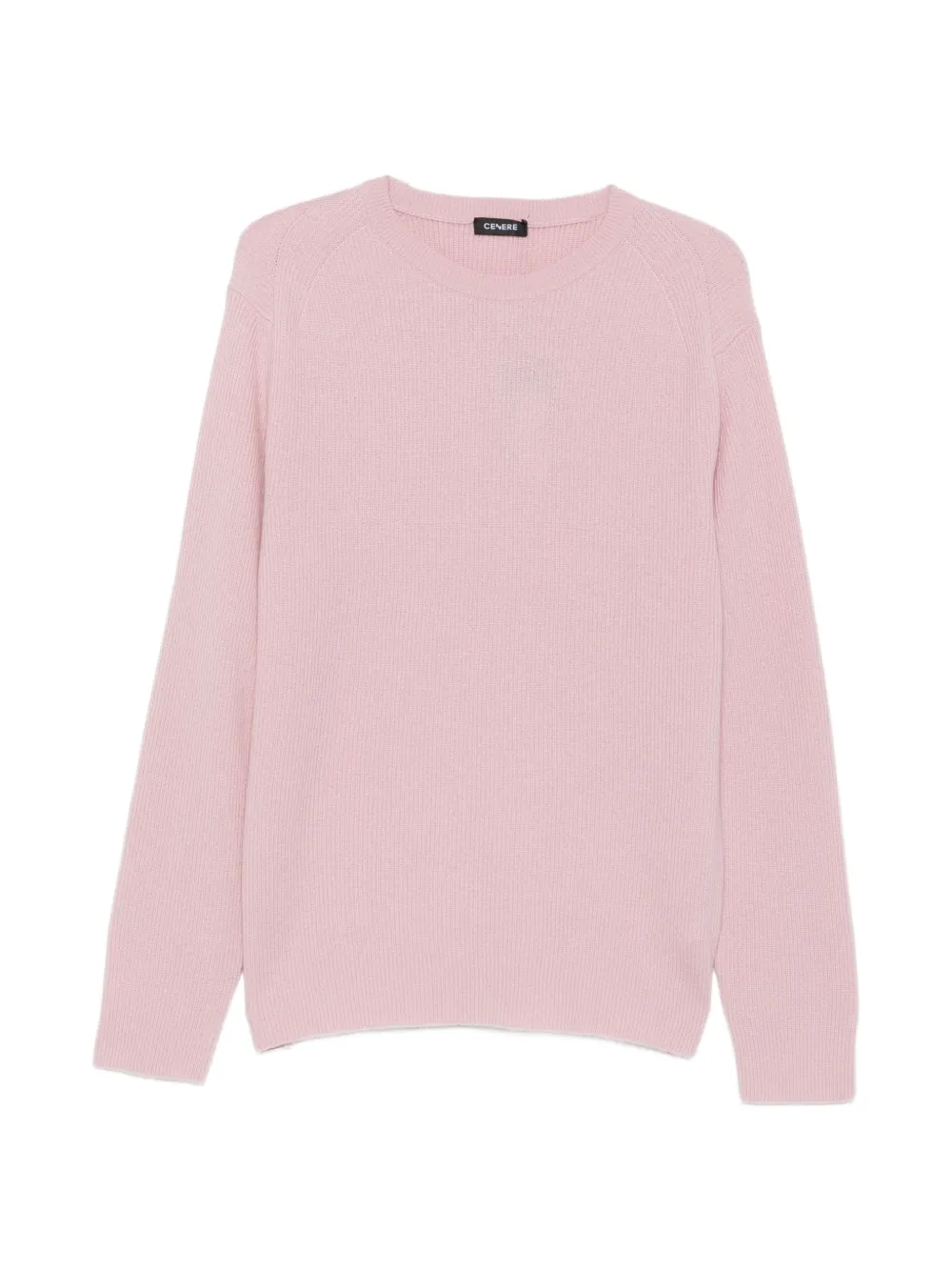 Cenere GB ribbed-knit raglan-sleeve sweater - Rosa