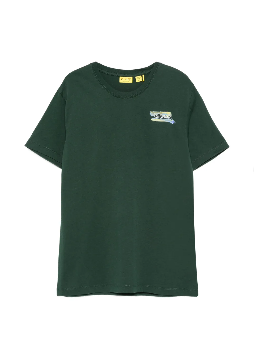 Off-White Kids Arrows-print T-shirt - Verde