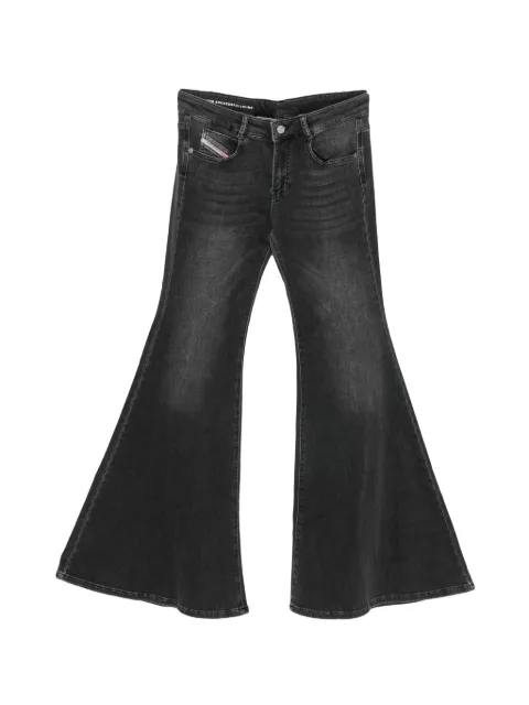 Diesel Kids vaqueros acampanados con efecto degradado