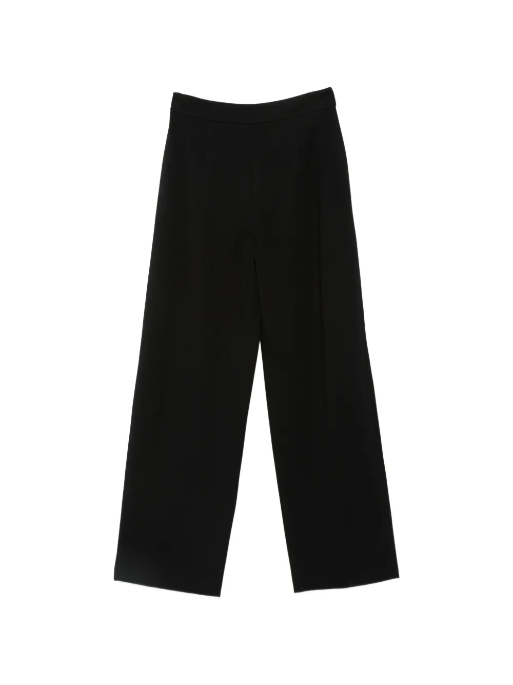 Emporio Armani Palazzo plooibroek Zwart