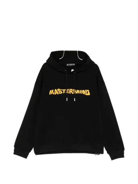 Mastermind Japan skull-embroidered hoodie