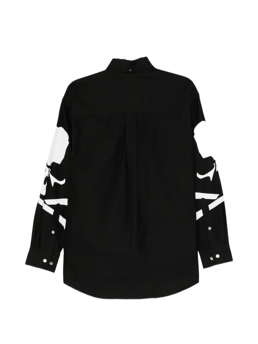 Mastermind Japan MJ Oxford overhemd Zwart
