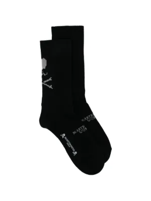 Comme Des Garçons Homme Plus ロゴ 靴下 | ブラック | FARFETCH JP