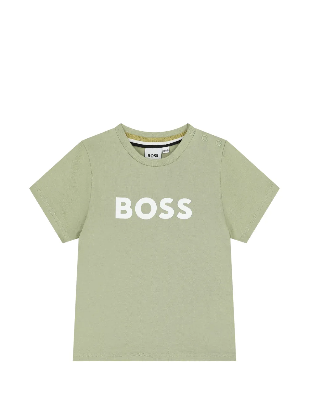 BOSS Kidswear T-shirt con logo - Verde