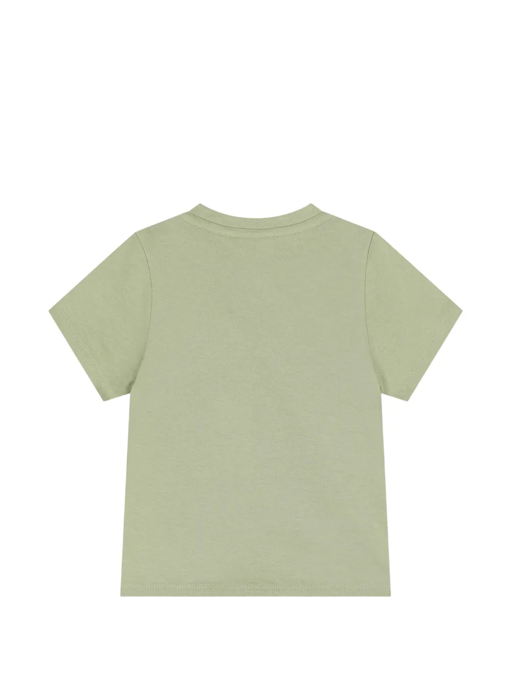 BOSS Kidswear T-shirt met logoprint Groen