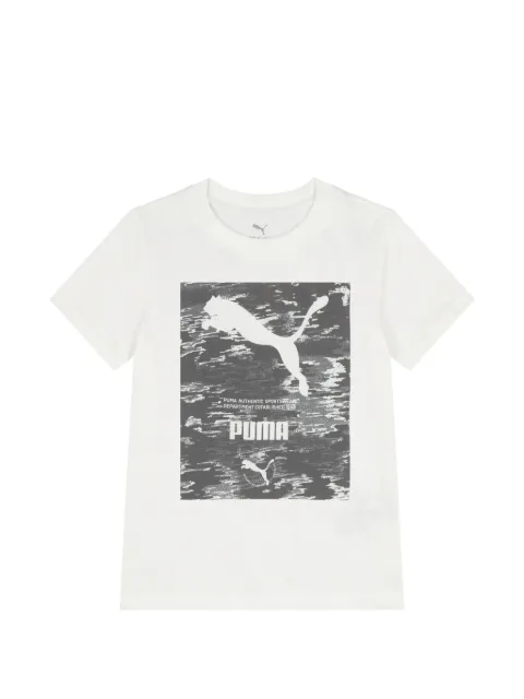 Puma Kids Sport Camo graphic T-shirt