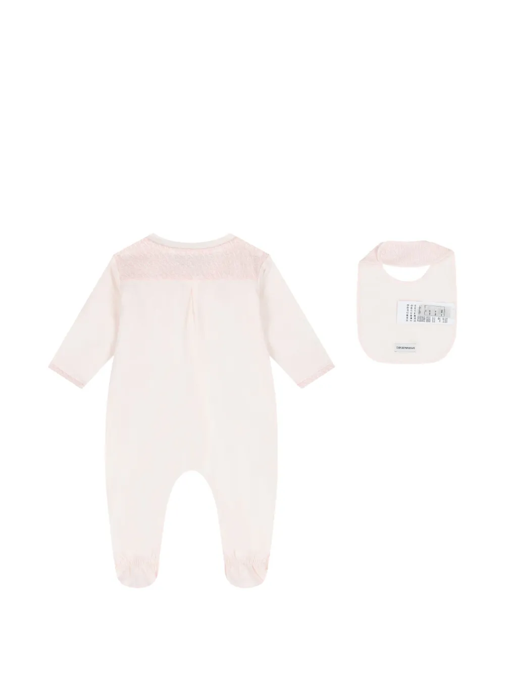 Emporio Armani Kids Twee rompers met logoprint Roze