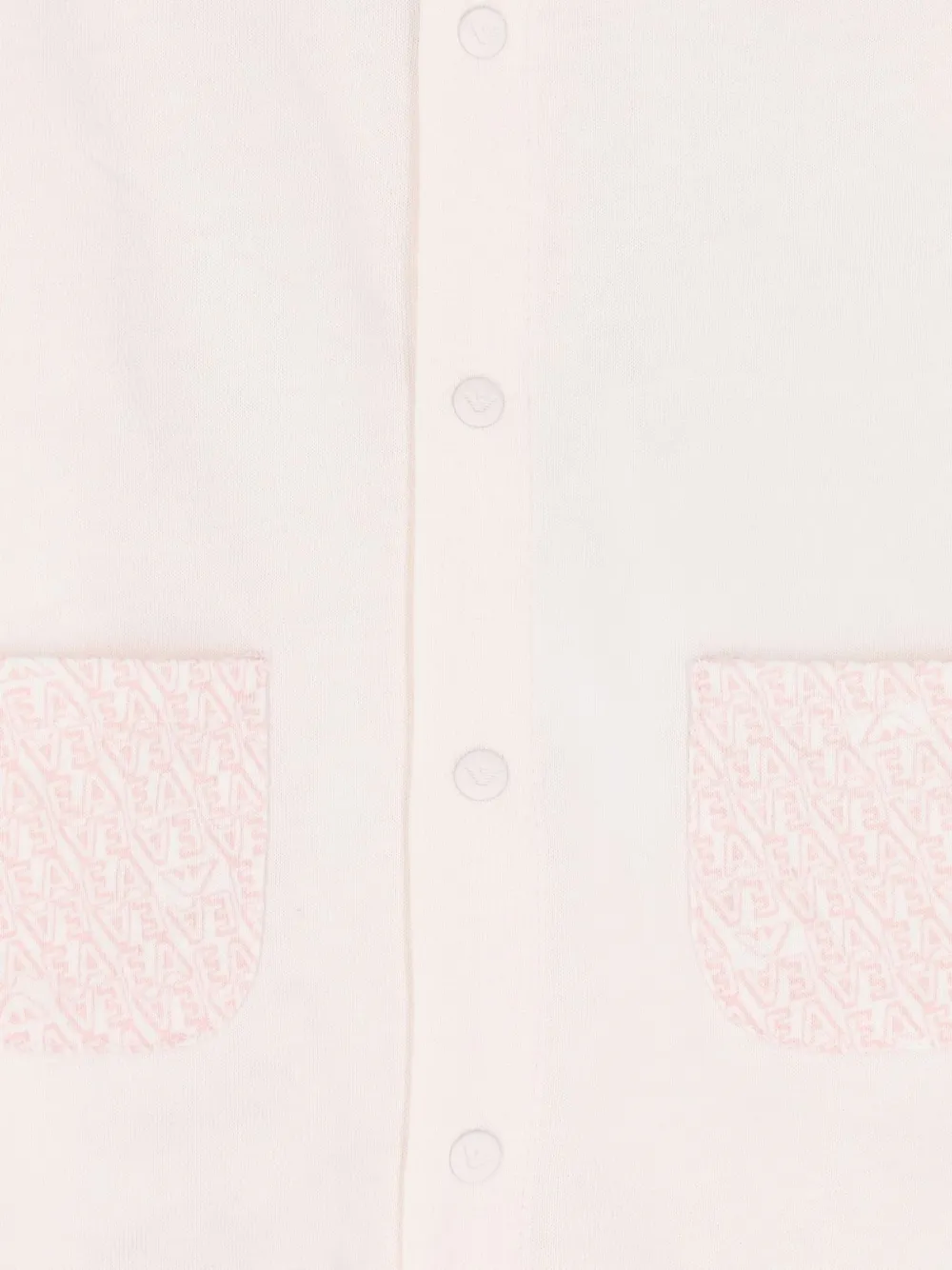 Emporio Armani Kids Twee rompers met logoprint Roze