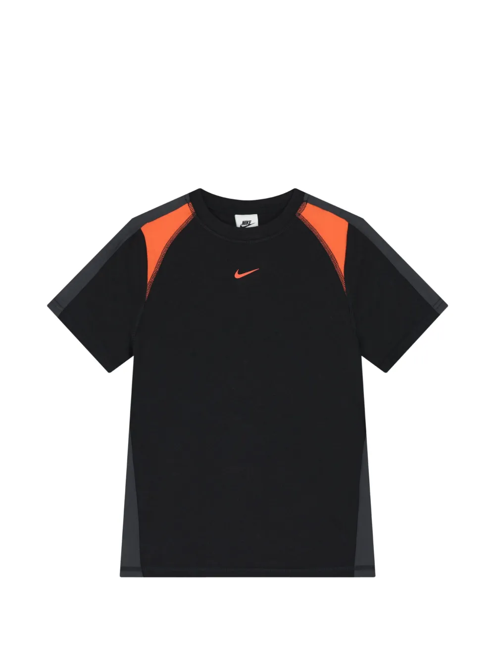 Nike Kids T-shirt con logo - Nero