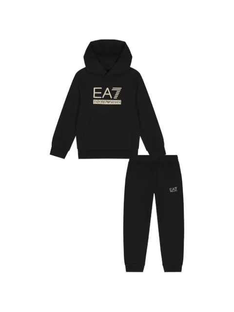Ea7 Emporio Armani logo-print tracksuit