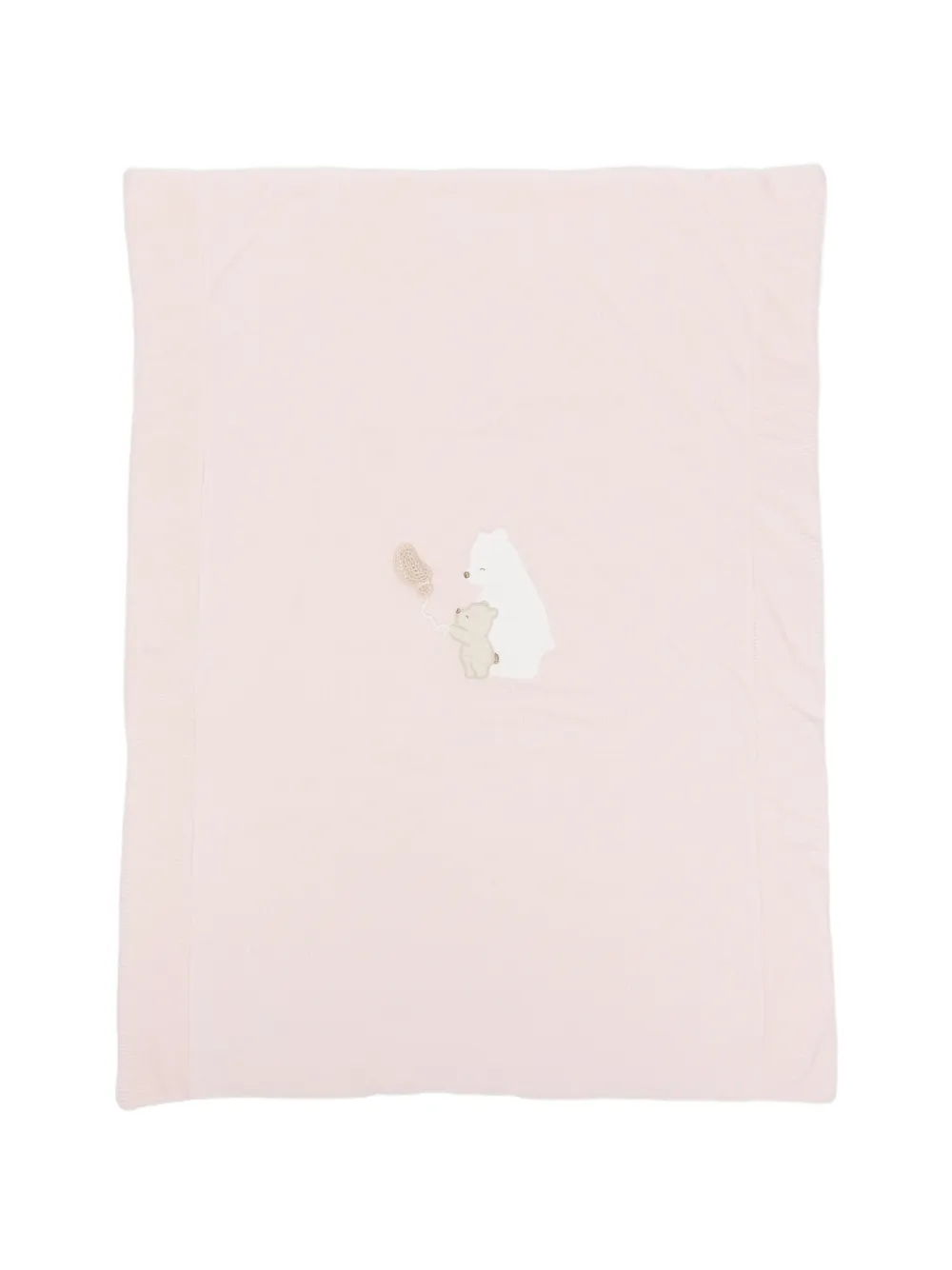 LALALU Coperta con applicazione - Rosa
