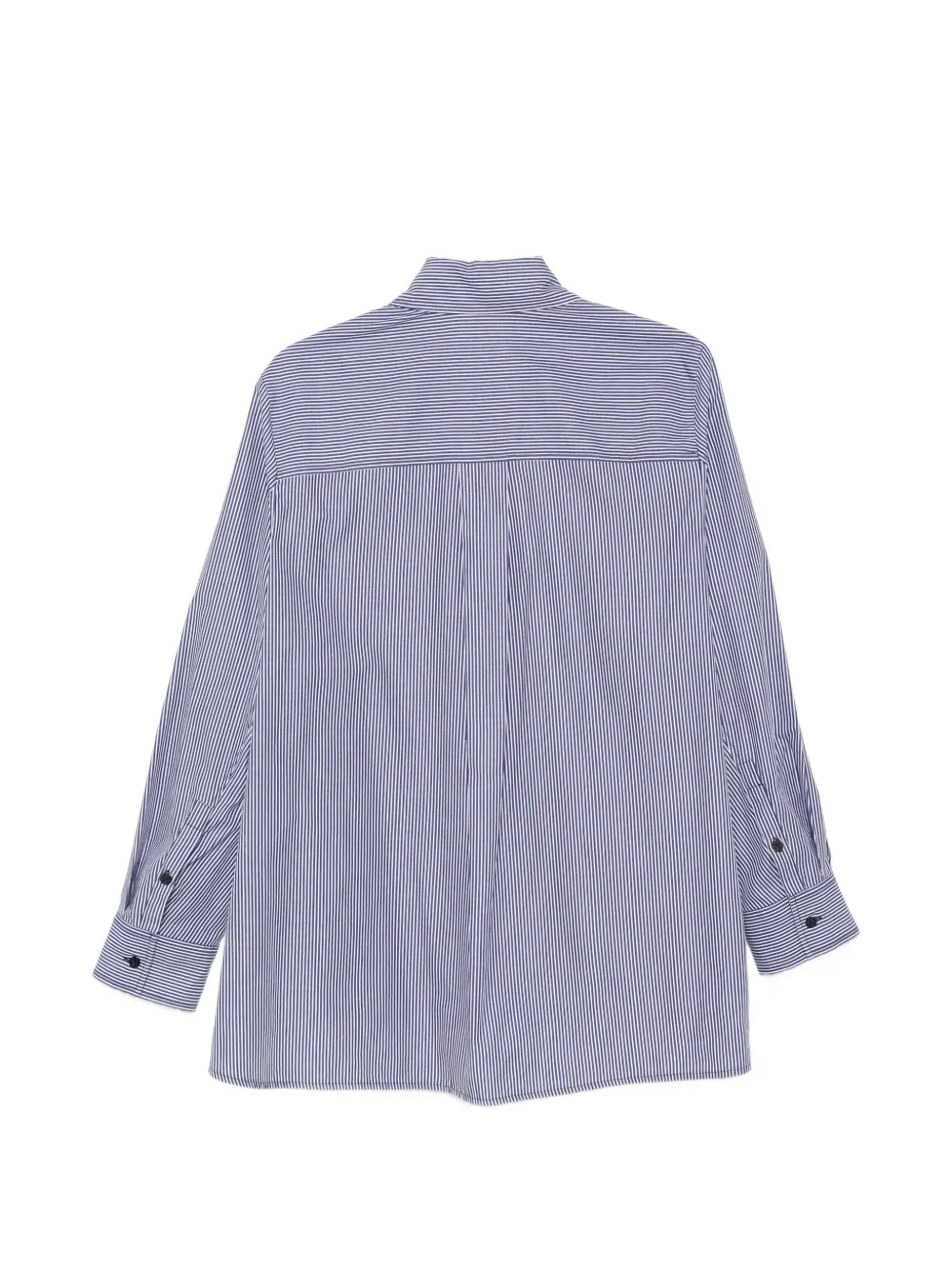 Emporio Armani striped shirt Blauw