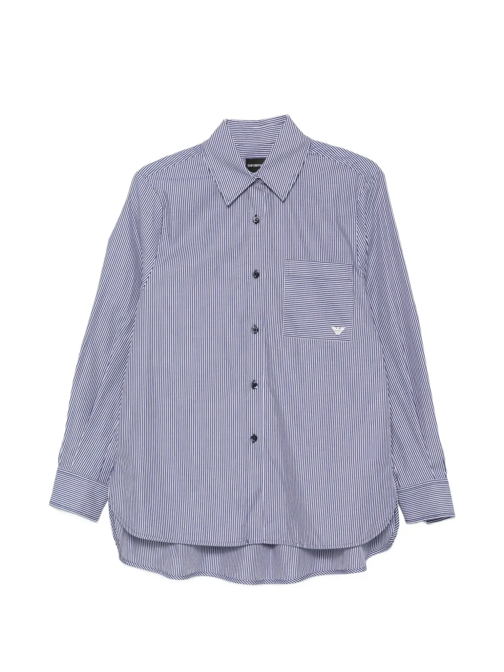 Emporio Armani striped shirt - Blu