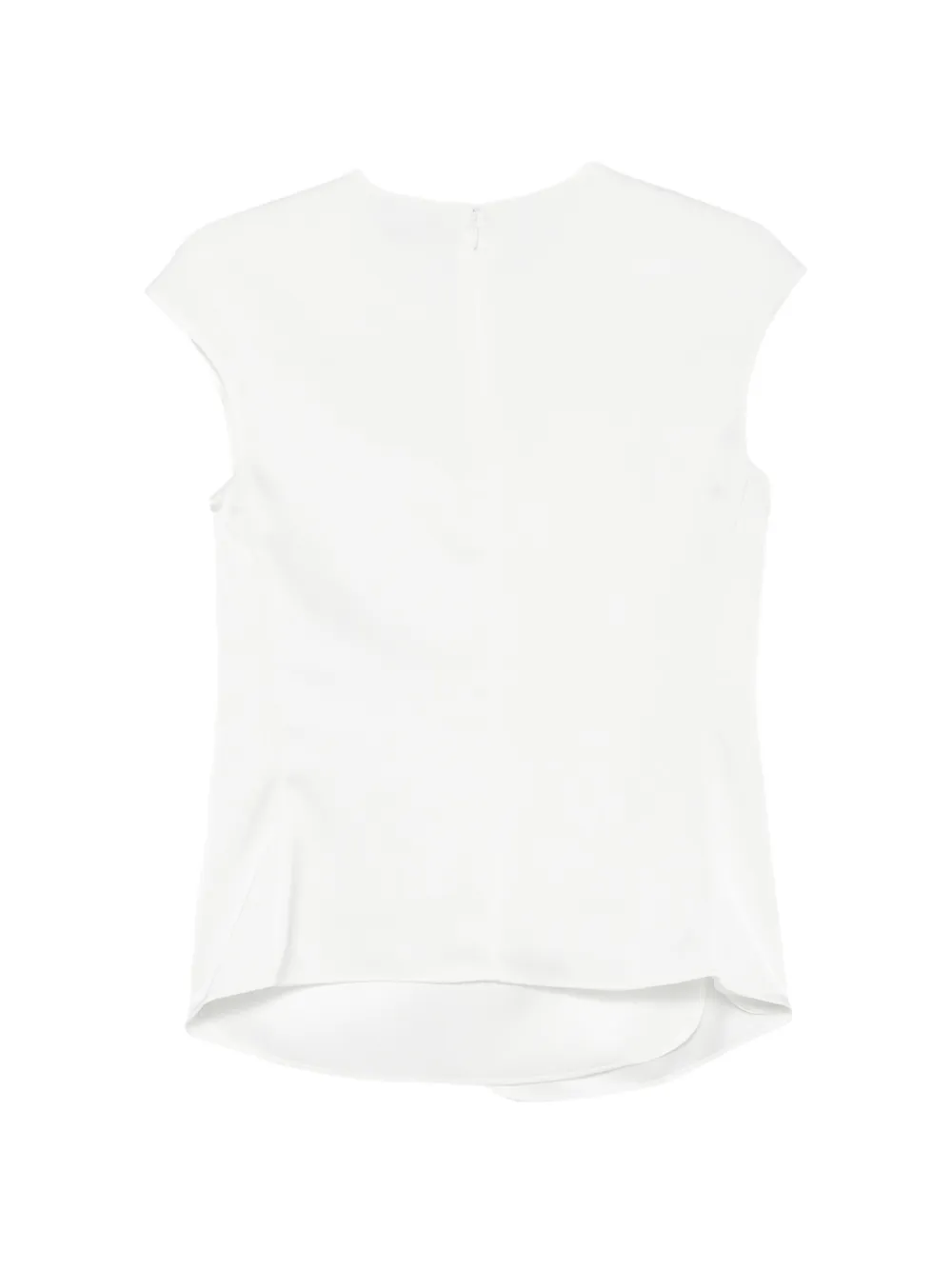 Emporio Armani Geplooide blouse Wit