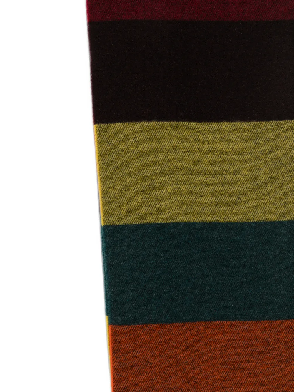 Paul Smith Gestreepte sjaal Zwart