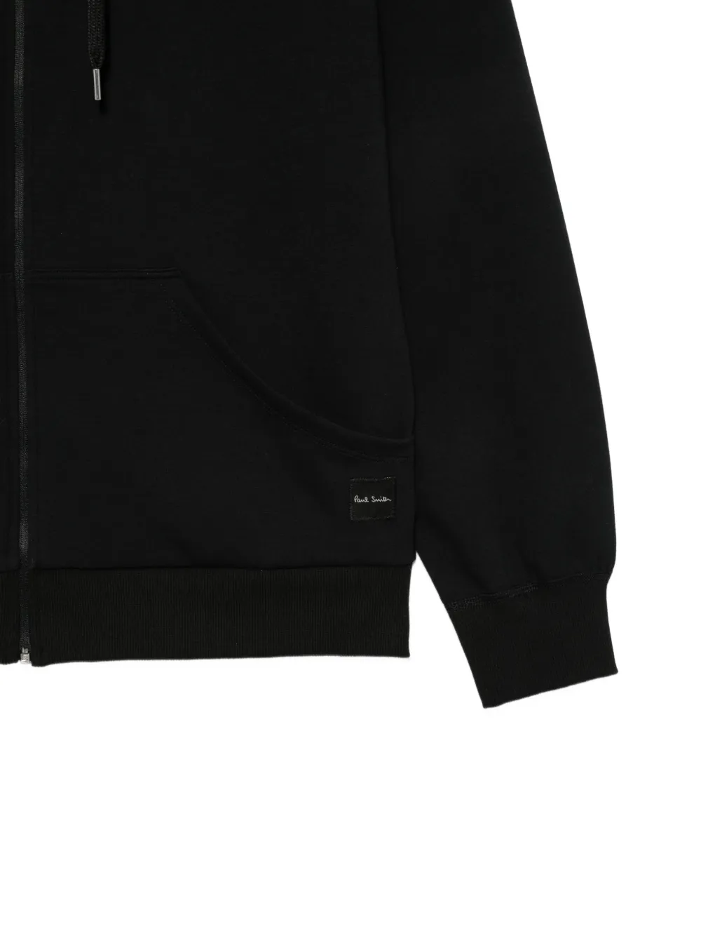 Paul Smith zip-up hoodie Zwart