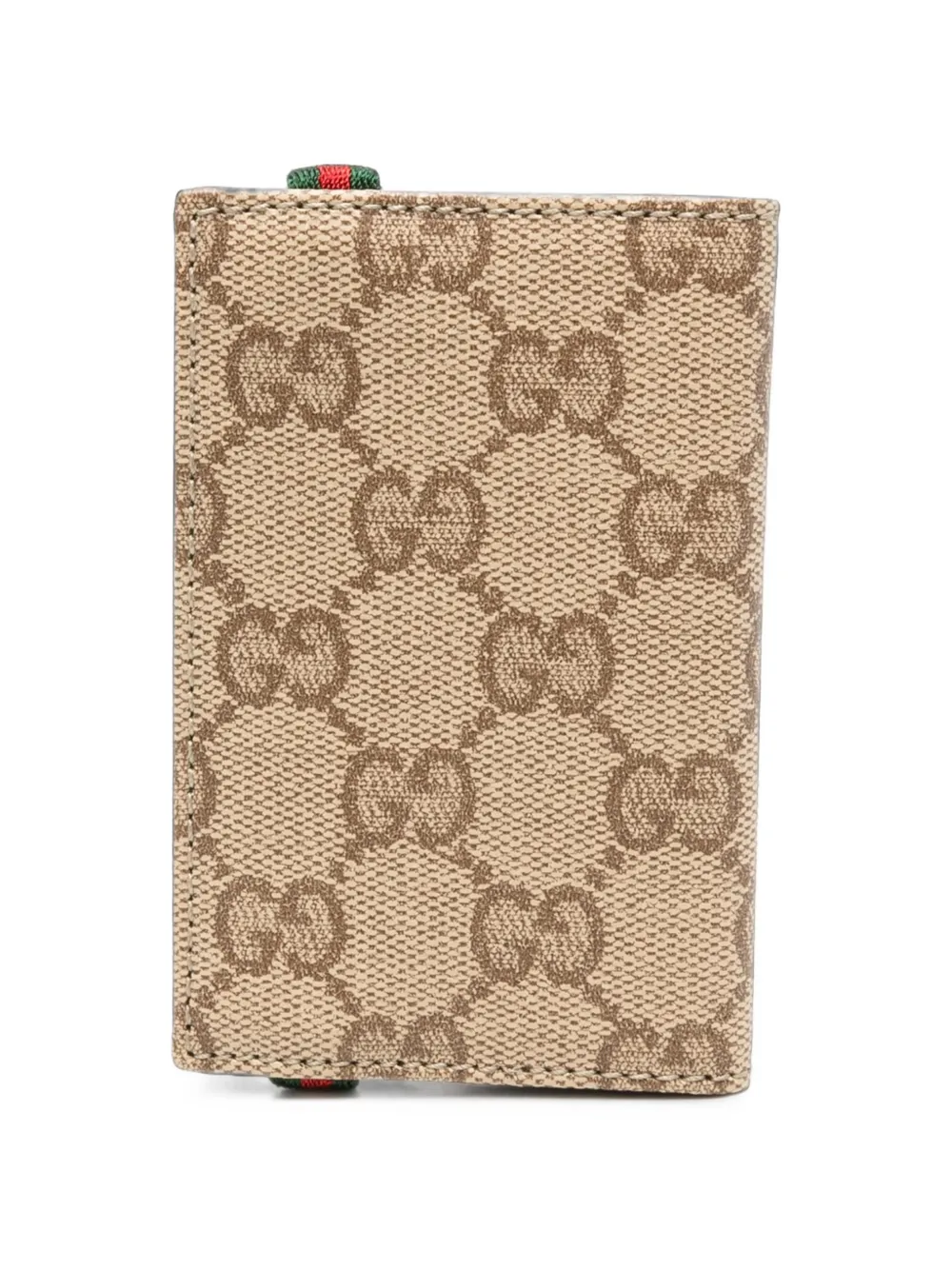 Gucci GG Supreme Web pasjeshouder Beige