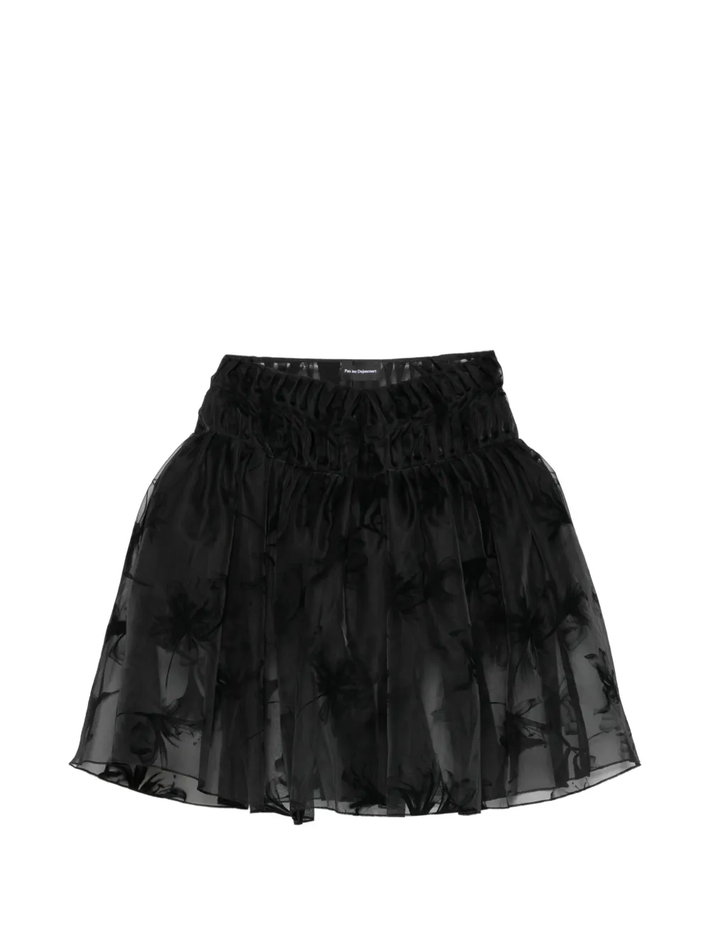 PAULINE DUJANCOURT floral-print ruffled midi skirt