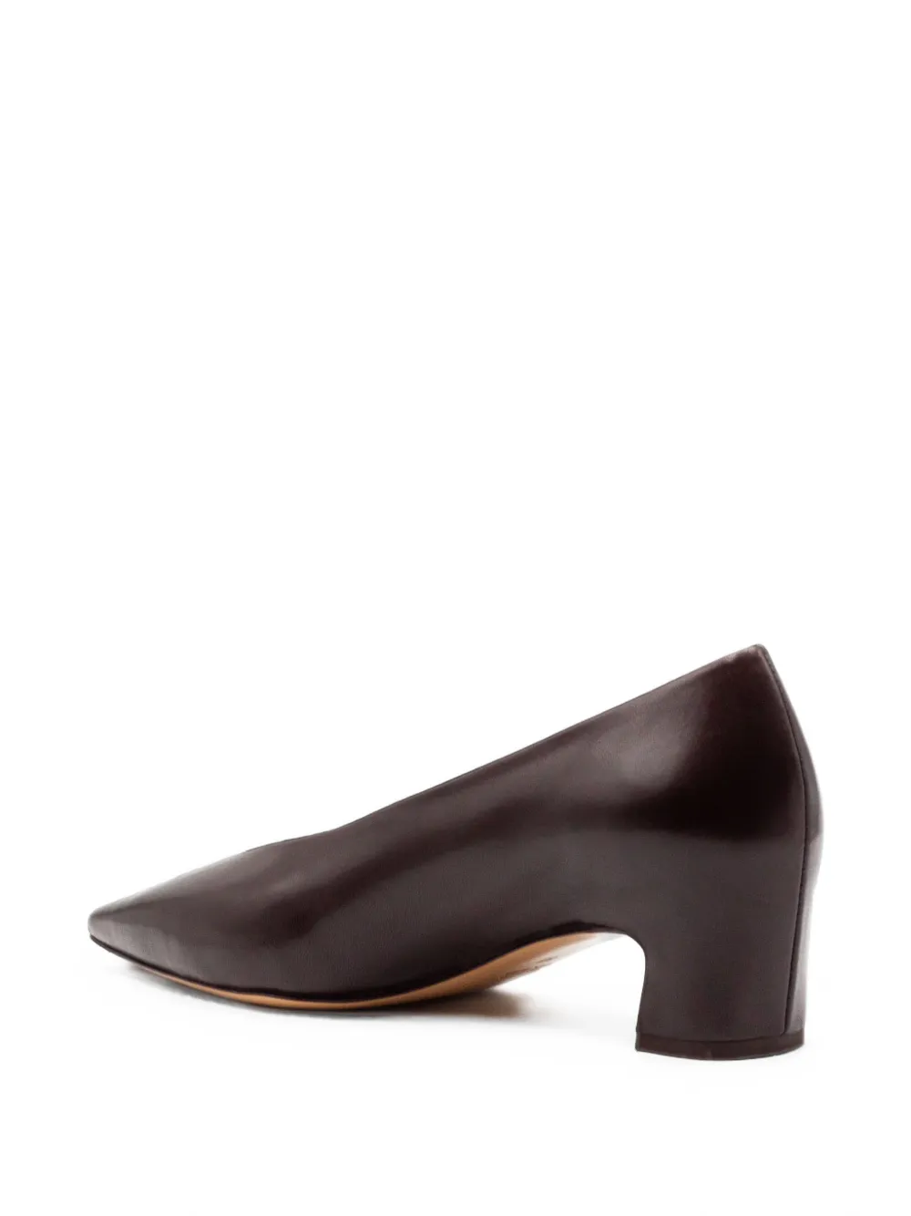 mara bini tapered-toe leather pumps Bruin