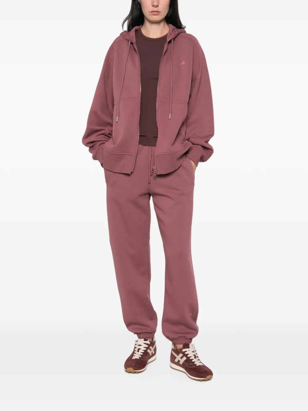 adidas by Stella McCartney Trainingsbroek met logoprint Roze