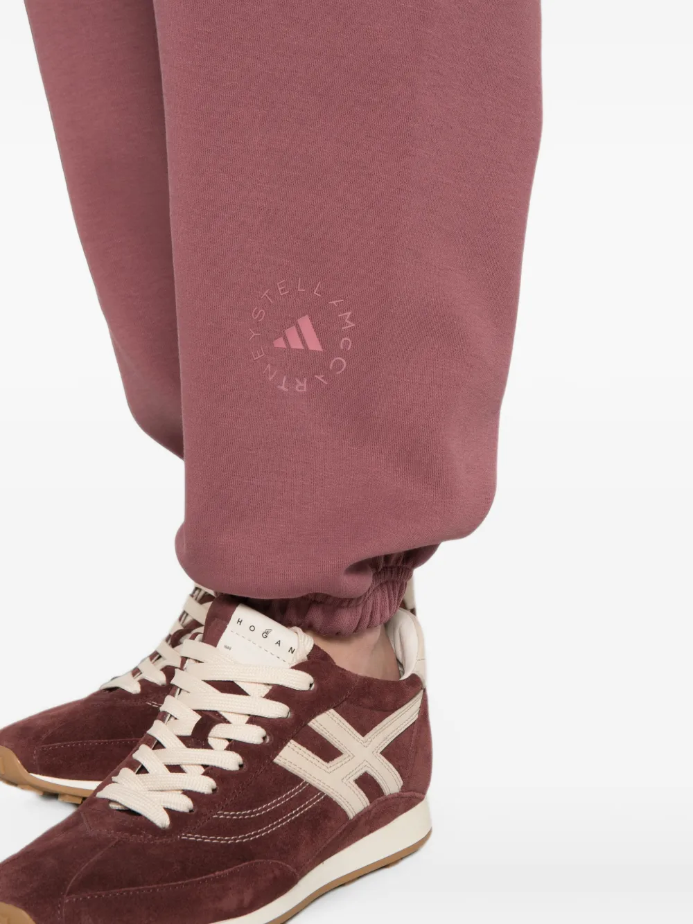 adidas by Stella McCartney Trainingsbroek met logoprint Roze
