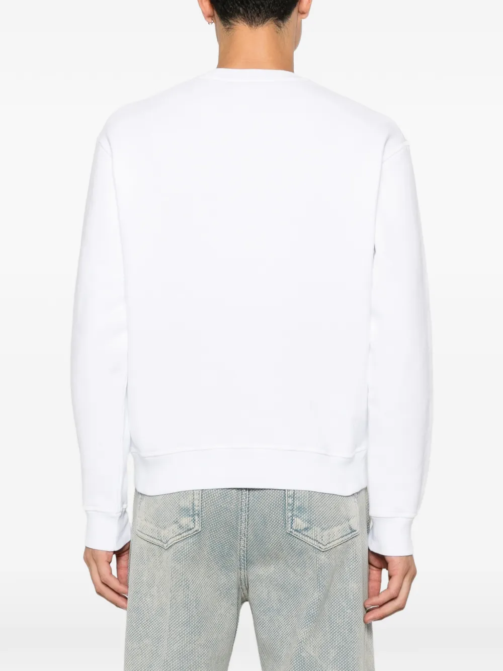 DSQUARED2 Sweater met logoprint Wit