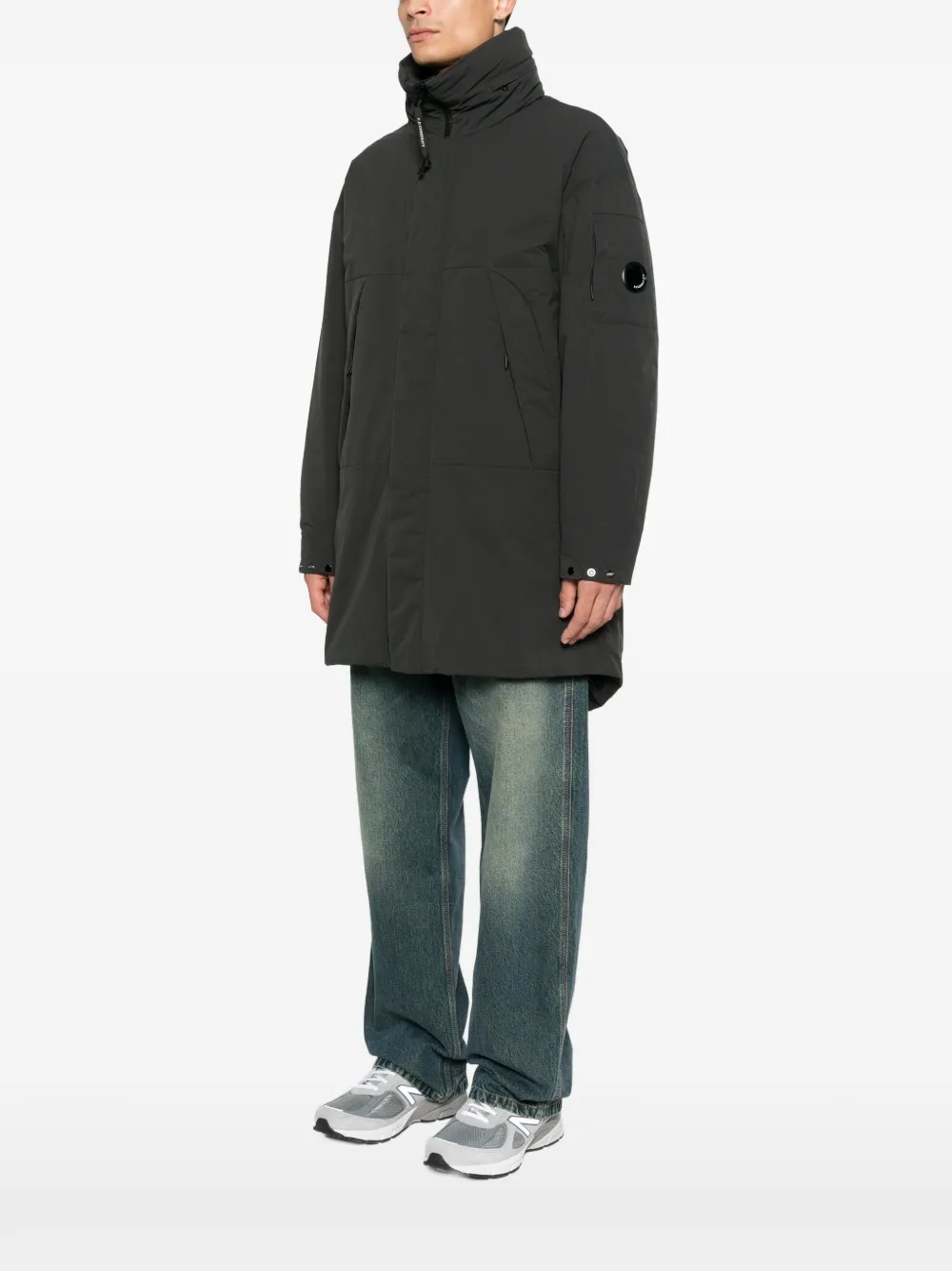 C.P. Company Jack met Lens-detail Grijs