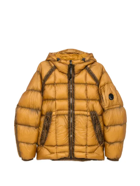 C.P. Company Lens-detail hooded padded jacket