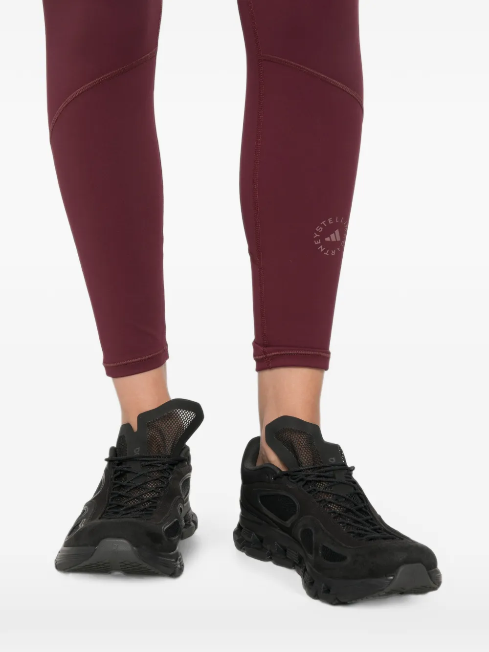 adidas by Stella McCartney Legging met logoprint Rood