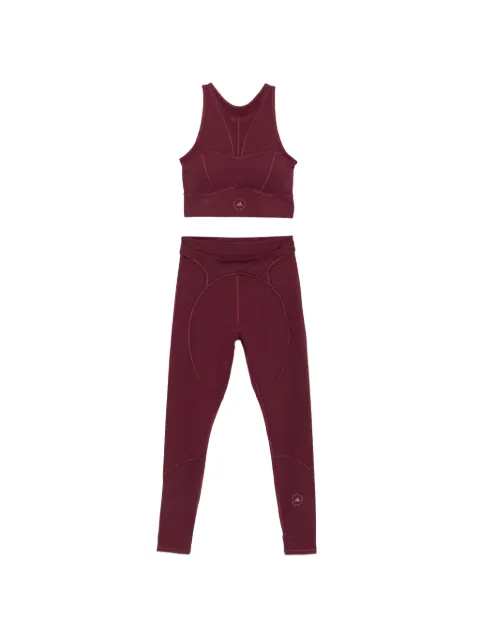 adidas by Stella McCartney logo-print panelled leggings