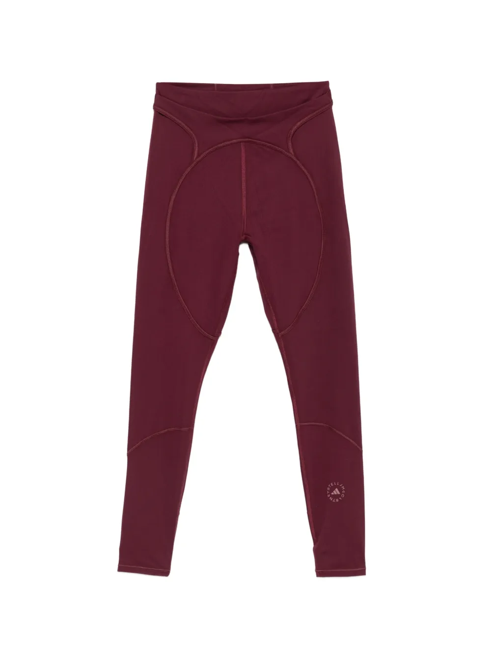 adidas by Stella McCartney logo-print panelled leggings · S