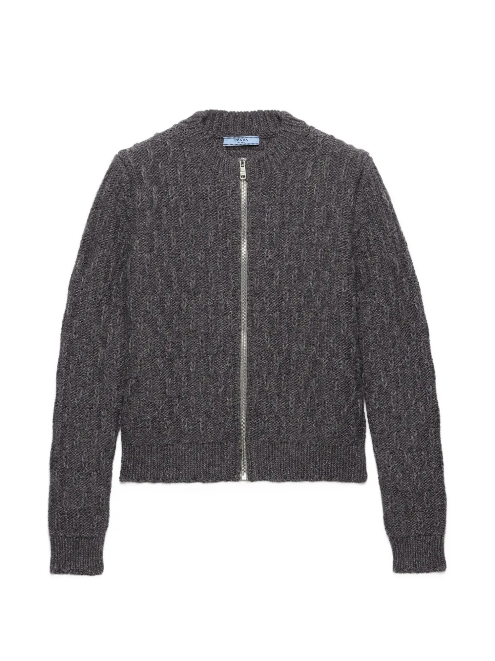 Prada wool and alpaca cardigan - Grigio