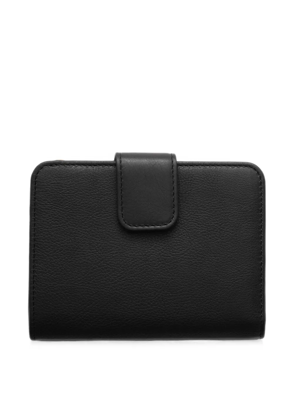 Prada Leren portemonnee Zwart