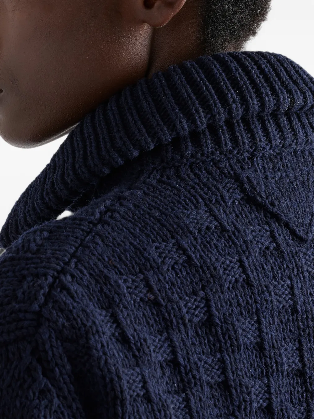 Prada Wollen vest Blauw